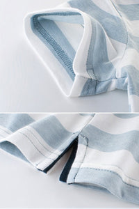 Blue Stripe Tee - Short Sleeve